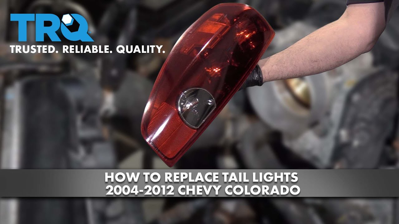 How To Replace Tail Lights 20042012 Chevy Colorado 1A Auto