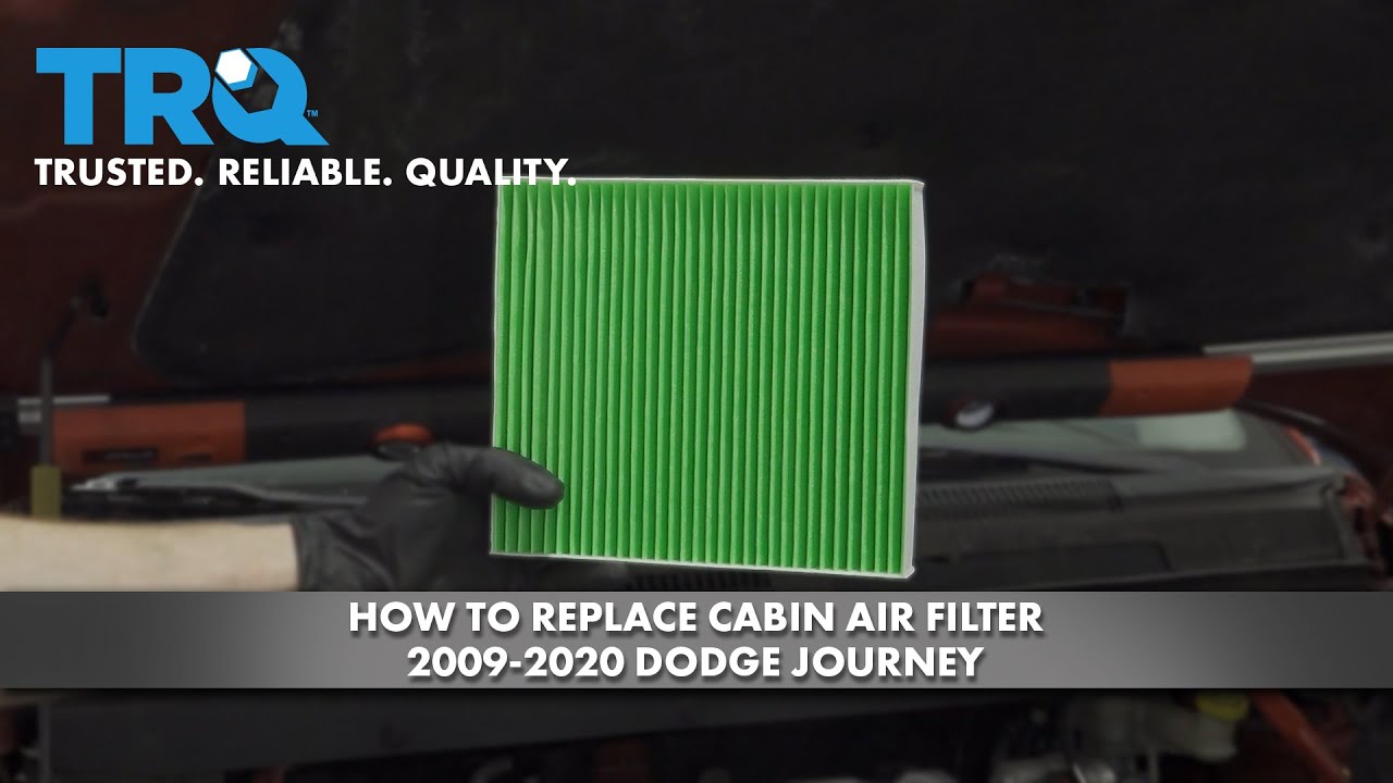 How To Replace Cabin Air Filter 200920 Dodge Journey 1A Auto