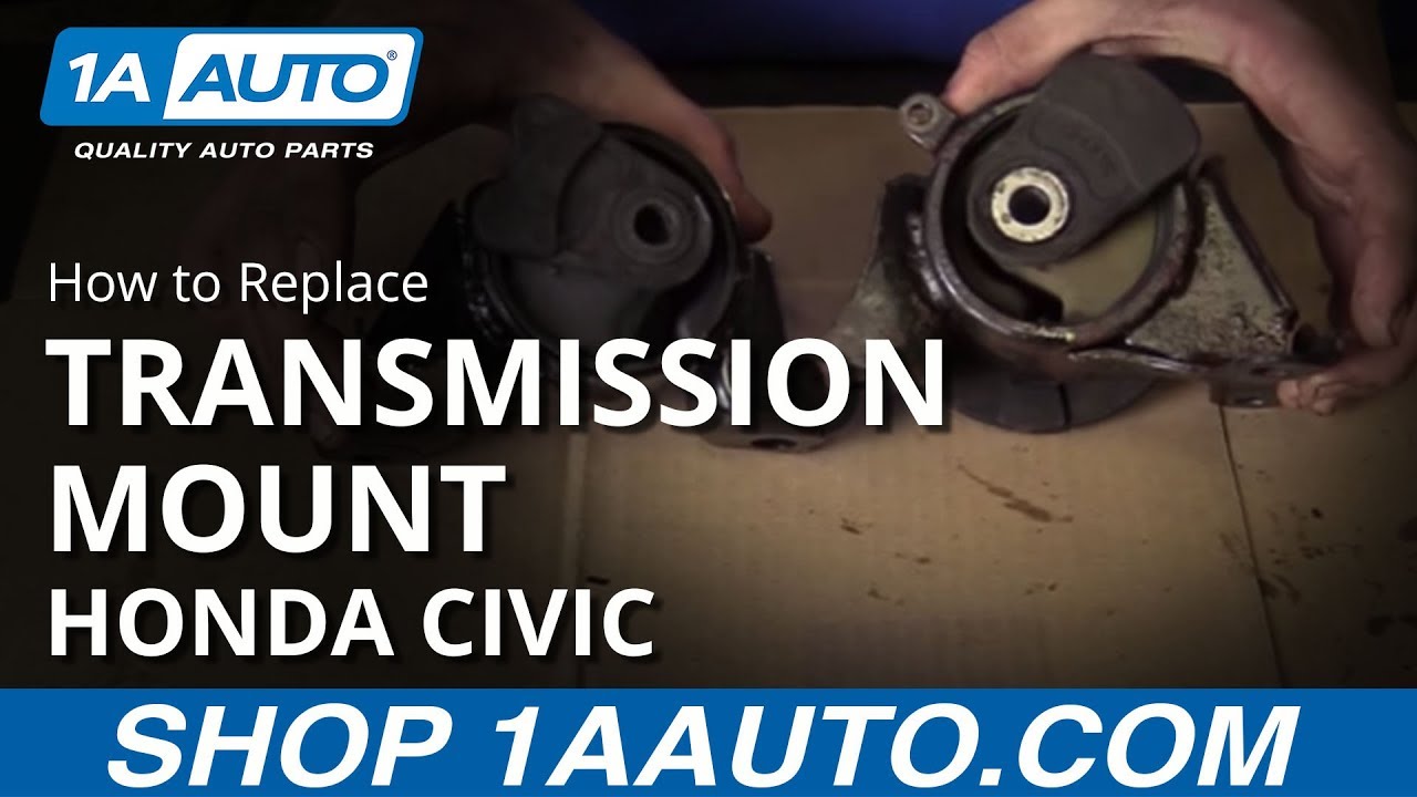 How to Replace Transmission Mount 200105 Honda Civic 1A Auto