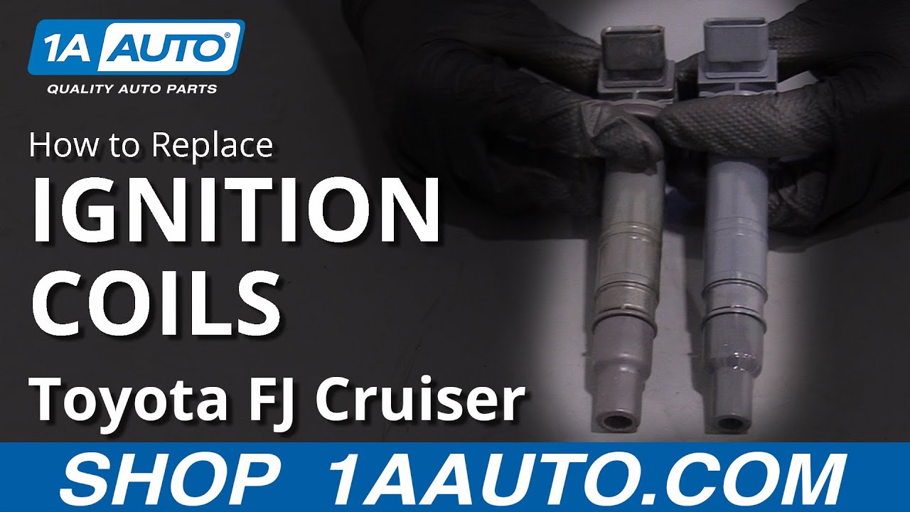 How to Replace Ignition Coils 0714 Toyota FJ Cruiser 1A Auto