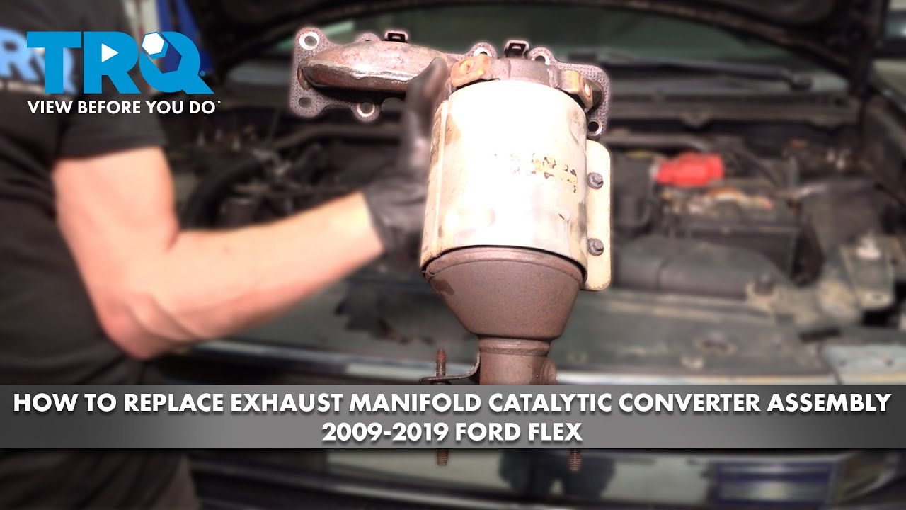 How to Replace Exhaust Manifold Catalytic Converter Assembly 20092019