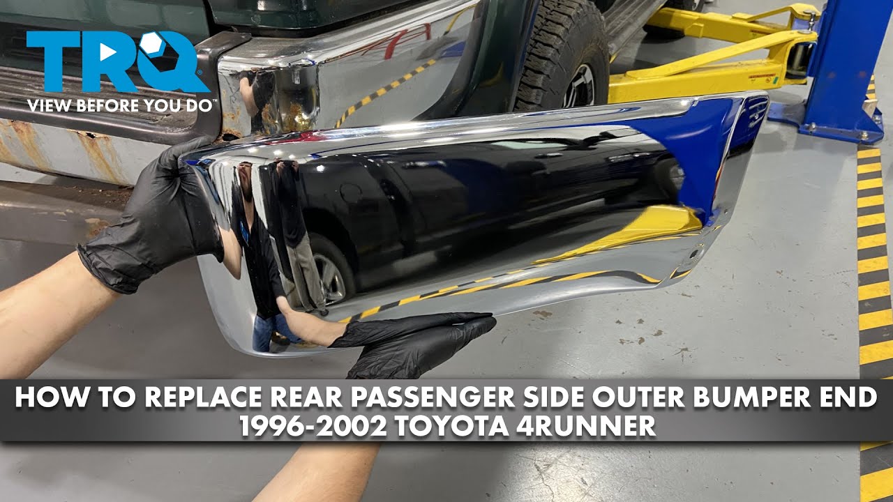 thumbnail image 2 of Rear Bumper End Set For 1999-2002 Toyota 4Runner | Primed Steel | LH + RH 2 of 6