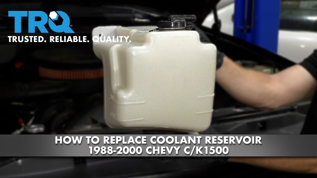 How To Replace Coolant Reservoir 19882000 Chevy CK1500 1A Auto