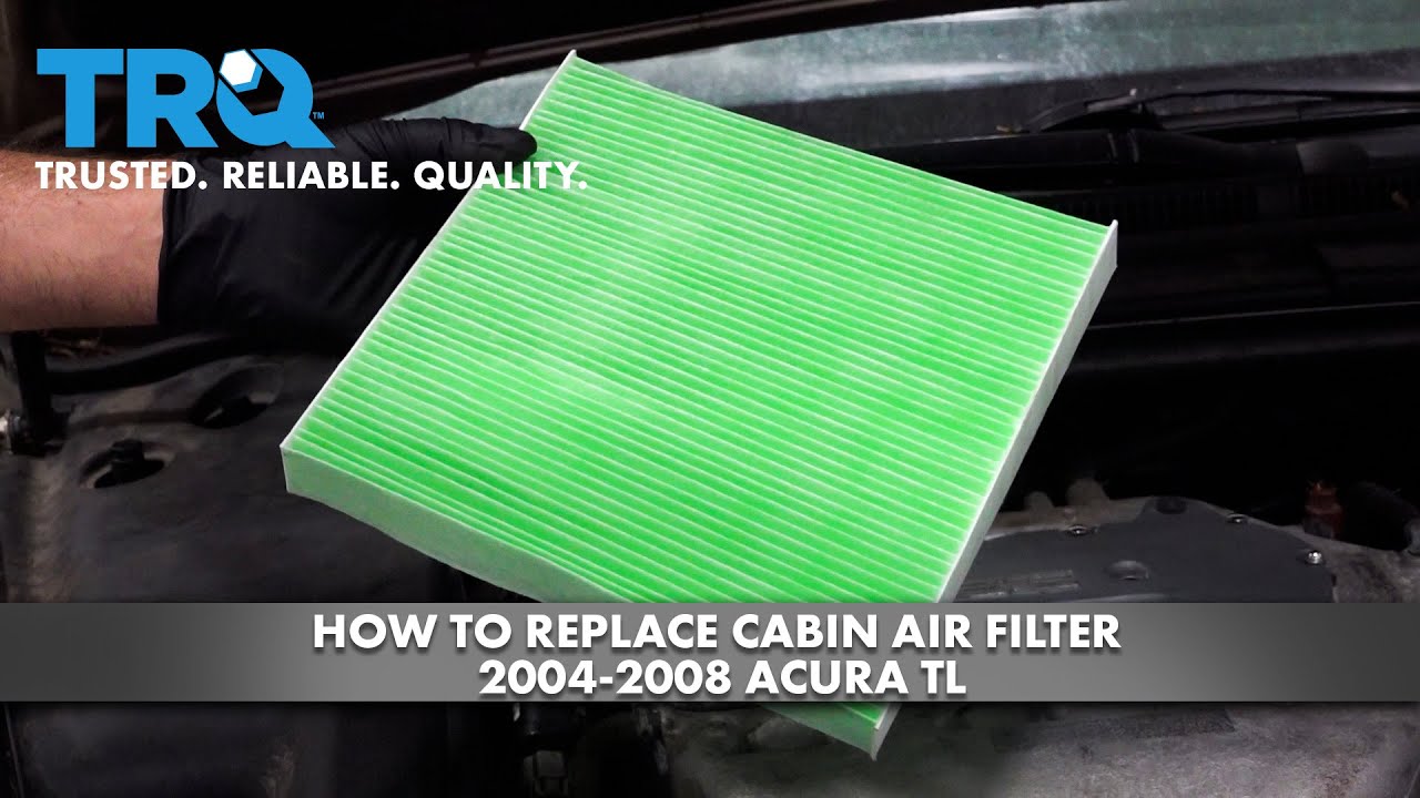 How to Replace Cabin Air Filter 20042008 Acura TL 1A Auto