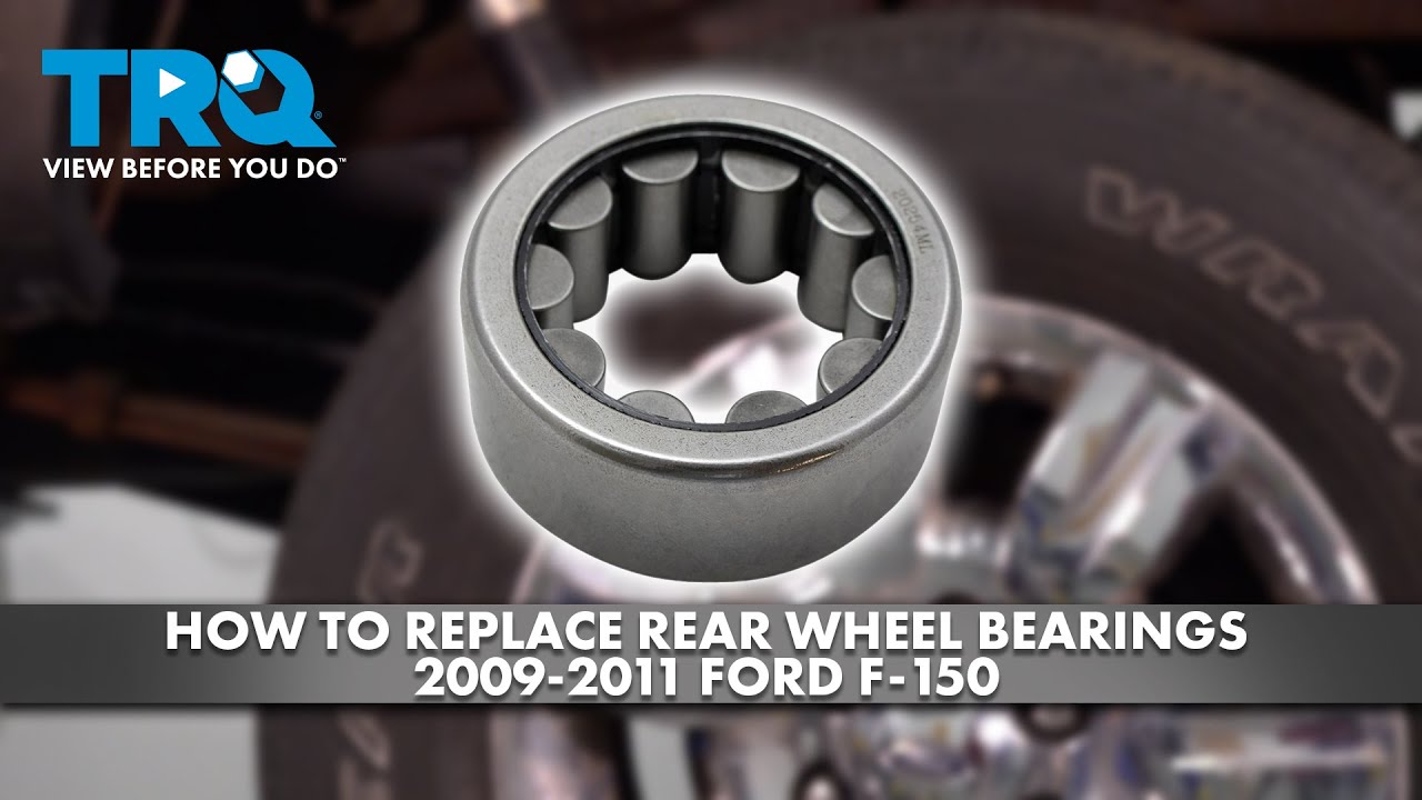 How to Replace Rear Wheel Bearings 20092011 Ford F150 1A Auto