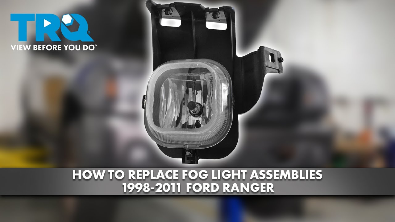 How to Replace Fog Light Assemblies 19982011 Ford Ranger 1A Auto
