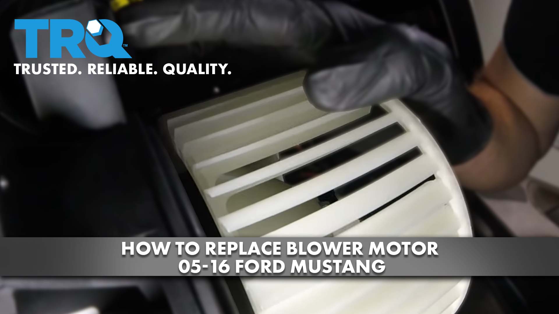 How to Replace Blower Motor 2005-16 Ford Mustang | 1A Auto