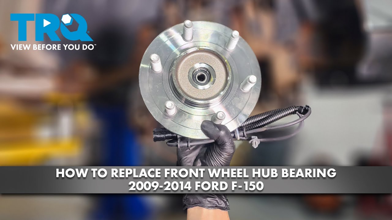 How to Replace Front Wheel Bearing Hub 2009-2014 Ford F-150 4x4 | 1A Auto - How To Change Front Wheel Bearing On Ford F250 4x4