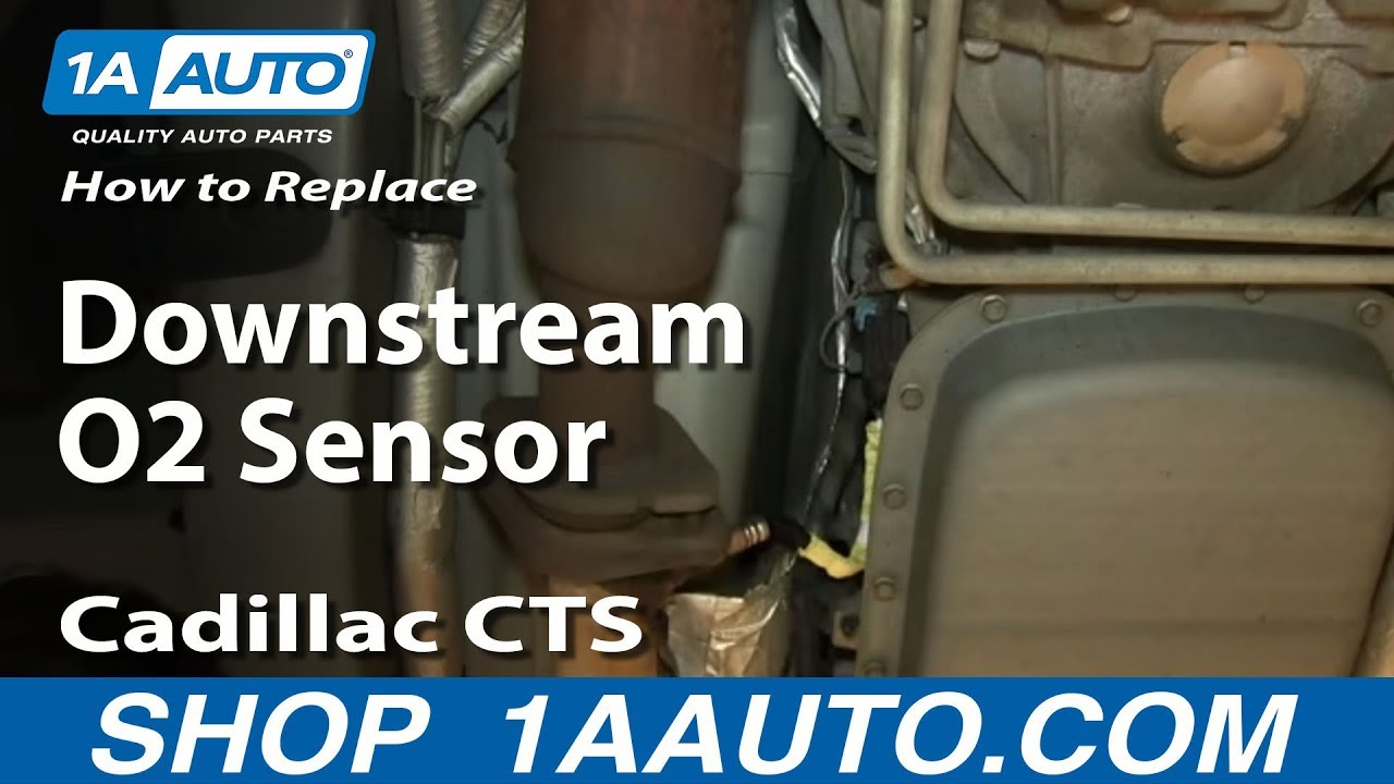 How To Replace Rear Downstream Oxygen O2 Sensor 2003-07 Cadillac CTS