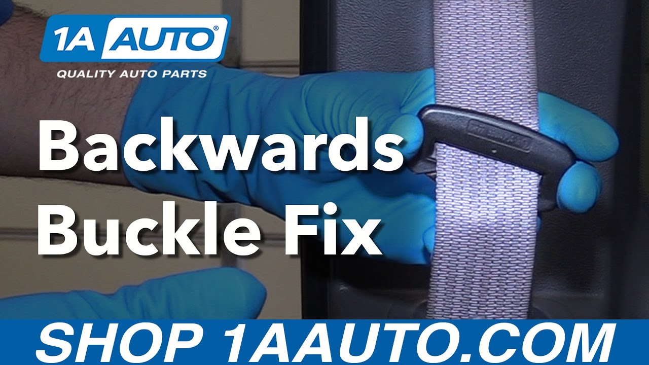 How to Flip a Seat Belt Buckle in Your Car