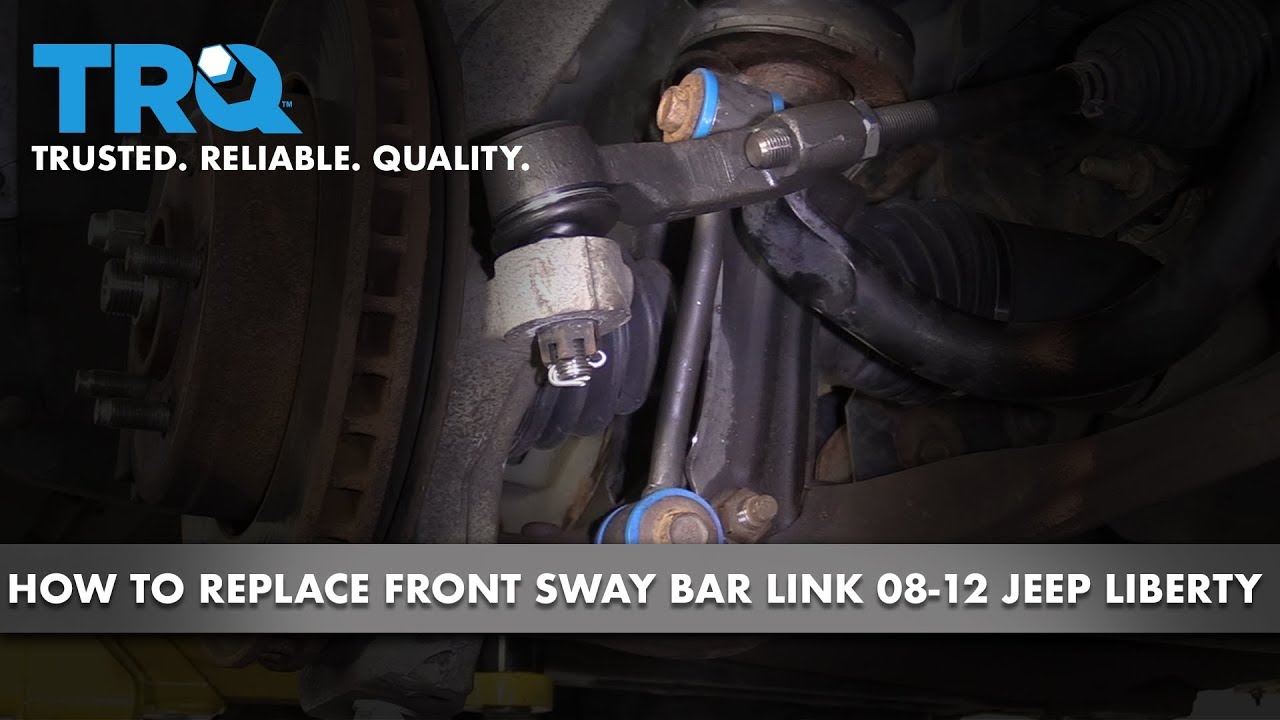 How to Replace Front Sway Bar Link 0812 Jeep Liberty 1A Auto