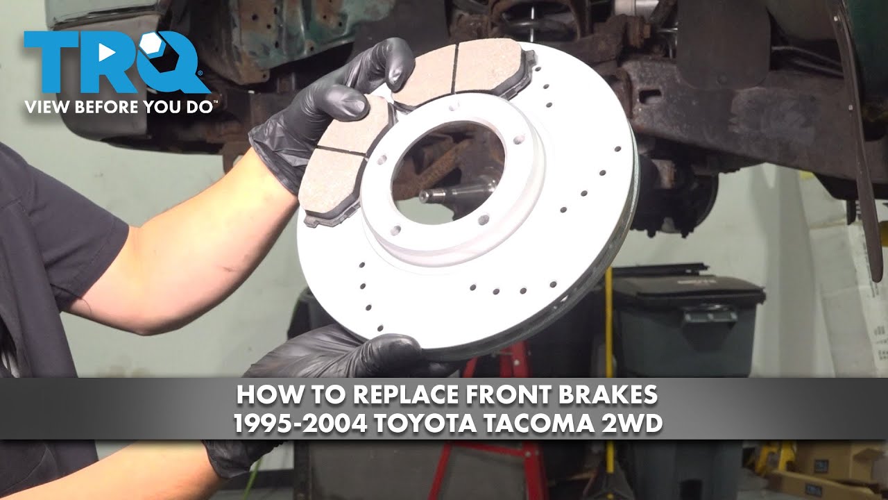 How to Replace Front Brakes 1995-2004 Toyota Tacoma 2WD | 1A Auto