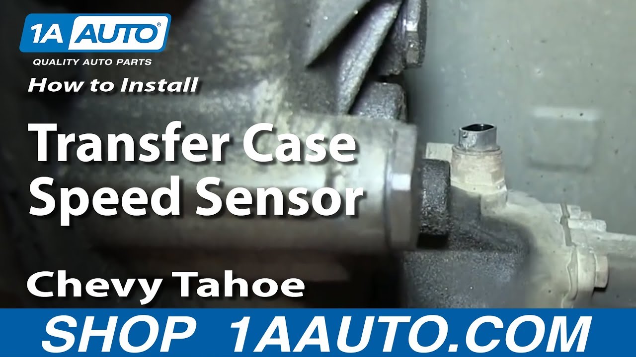 How To Replace Transfer Case Speed Sensor 95-99 Chevy Tahoe | 1A Auto