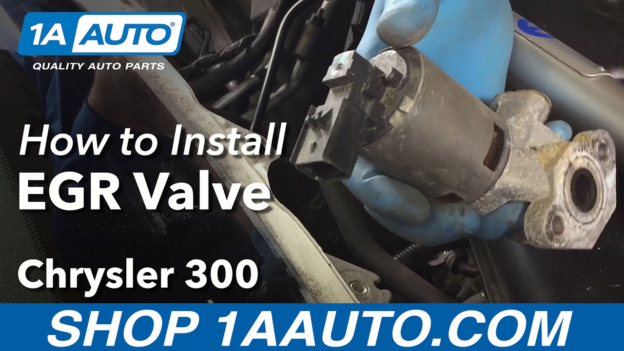 How to Replace EGR Valve 200510 Chrysler 300 1A Auto