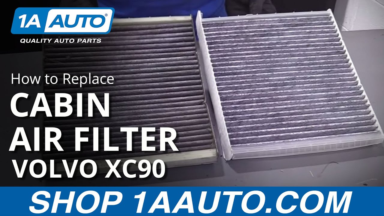 How to Replace Cabin Air Filter 200312 Volvo XC90 1A Auto