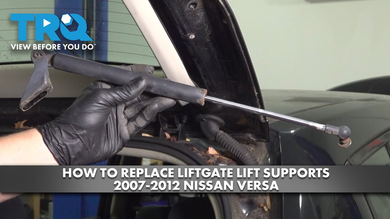 How to Replace Liftgate Lift Support 20072012 Nissan Versa 1A Auto