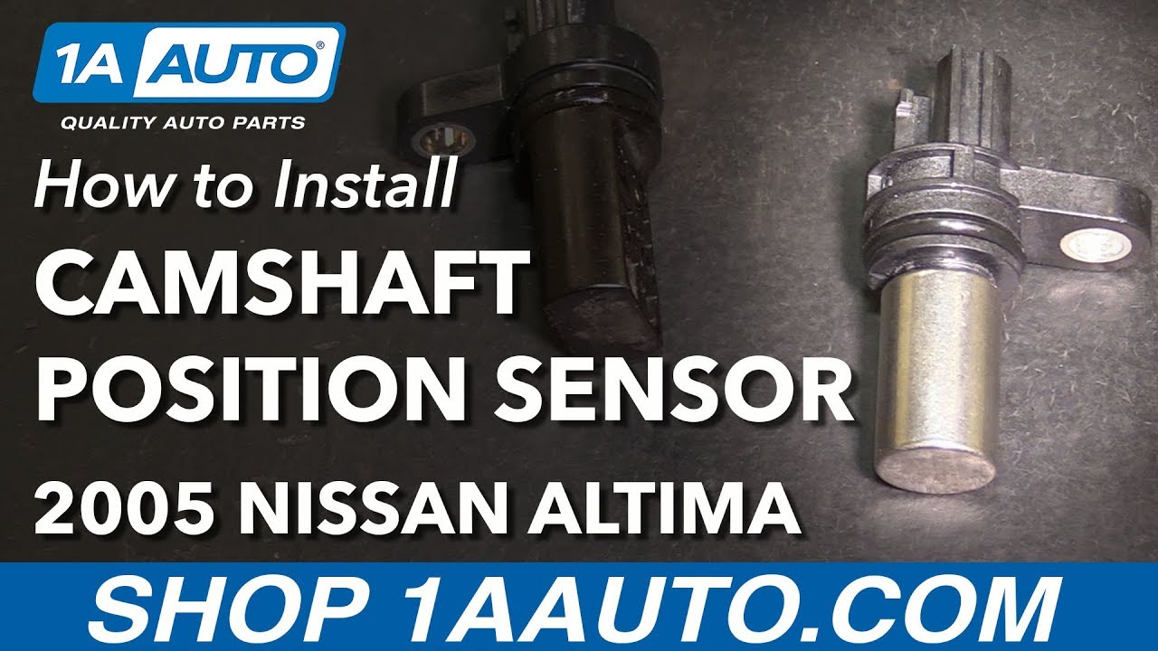 How to Replace Camshaft Angle Position Sensor 0206 Nissan Altima L4 2