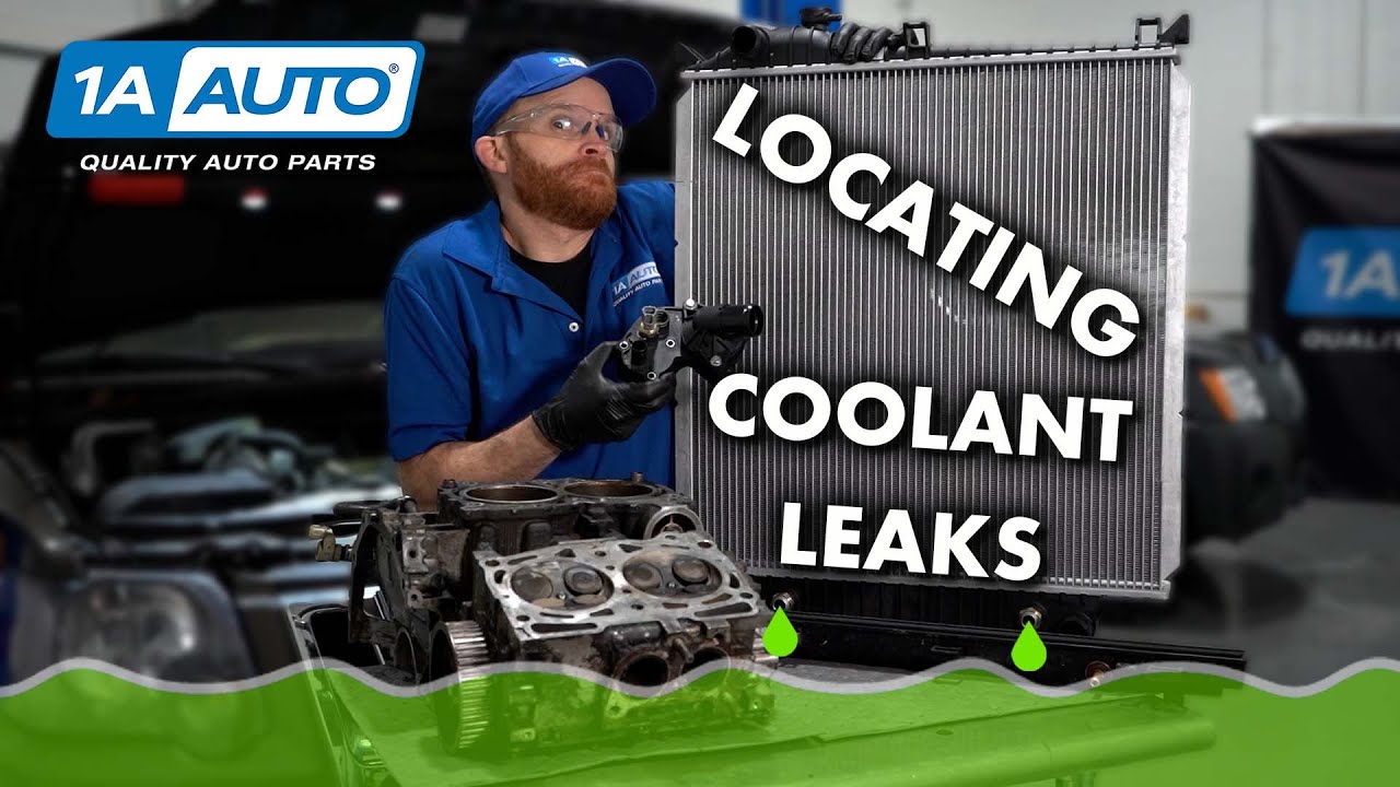 No Heat Sweet Smell From Engine How to Locate Common Coolant Leak Locations 1A Auto