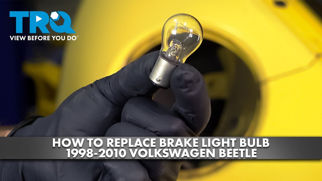 How to Replace Brake Light Bulb 19982010 Volkswagen Beetle 1A Auto
