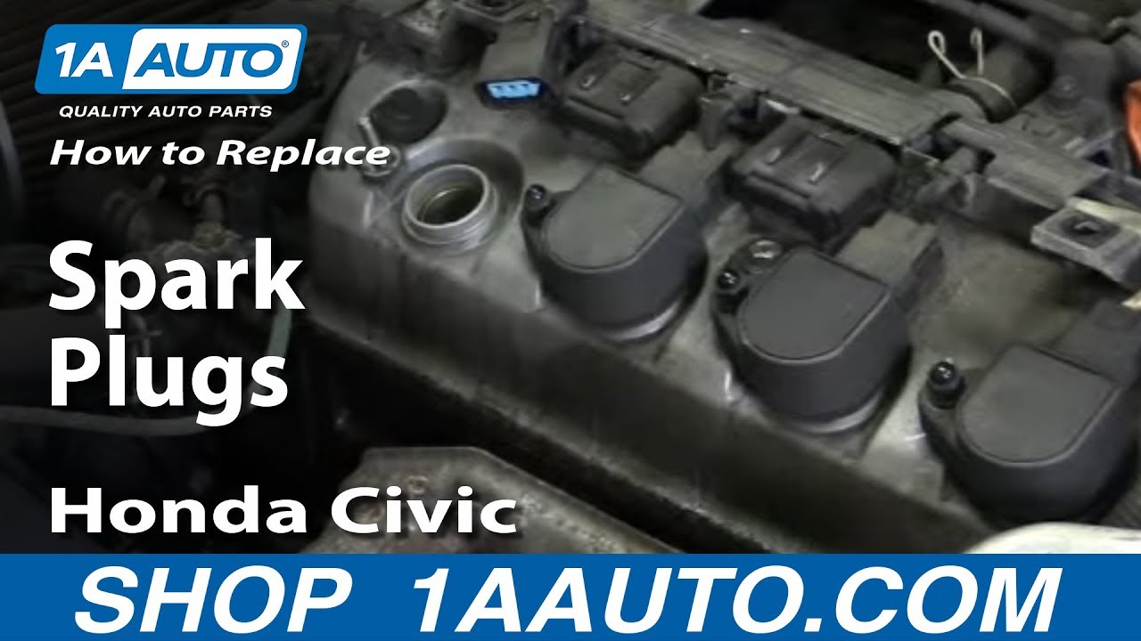 How To Replace Spark Plugs 200105 Honda Civic 17L 1A Auto