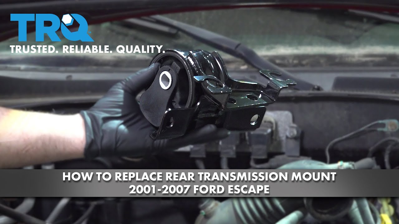 How To Replace Transmission Mount 20012007 Ford Escape 1A Auto