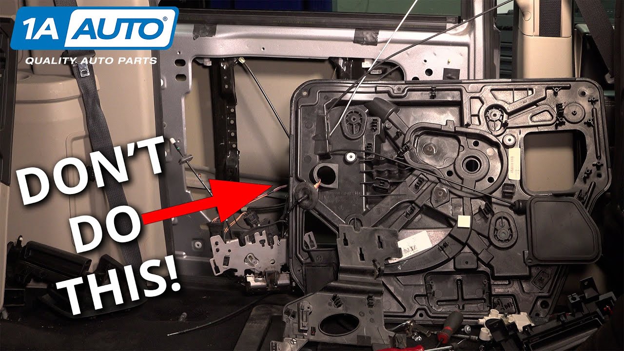 Broken Latch Stuck Window Wont Shut We Help You Get a Handle on Your Van Sliding Door Problems