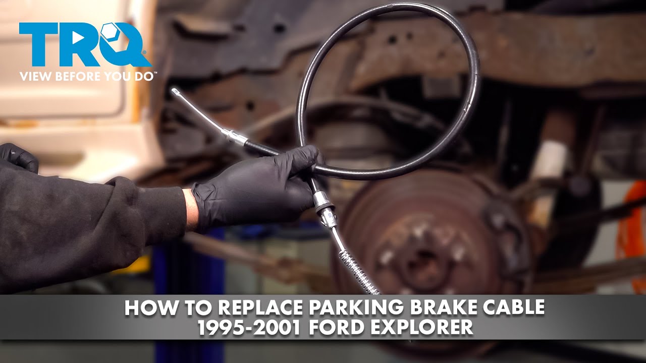 How to Replace Parking Brake Cable 19952001 Ford Explorer 1A Auto