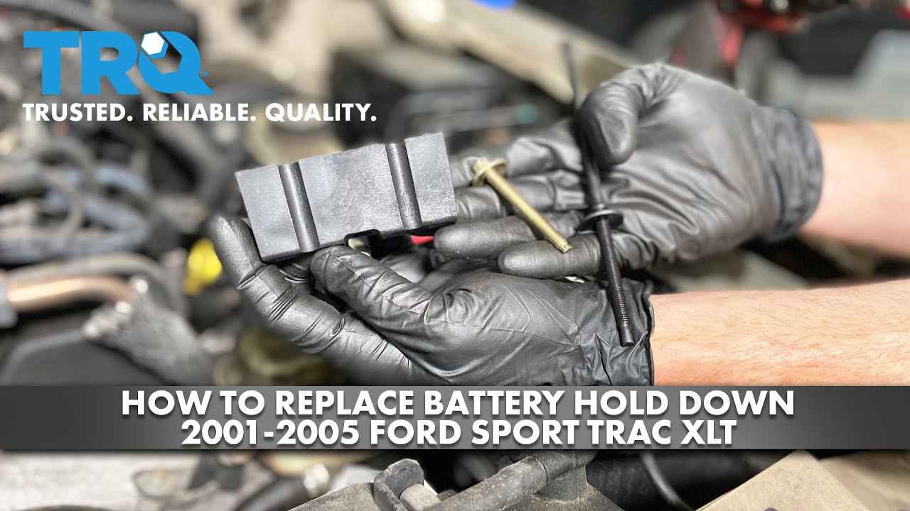 How to Replace Battery Hold Down 20012005 Ford Sport Trac XLT 1A Auto