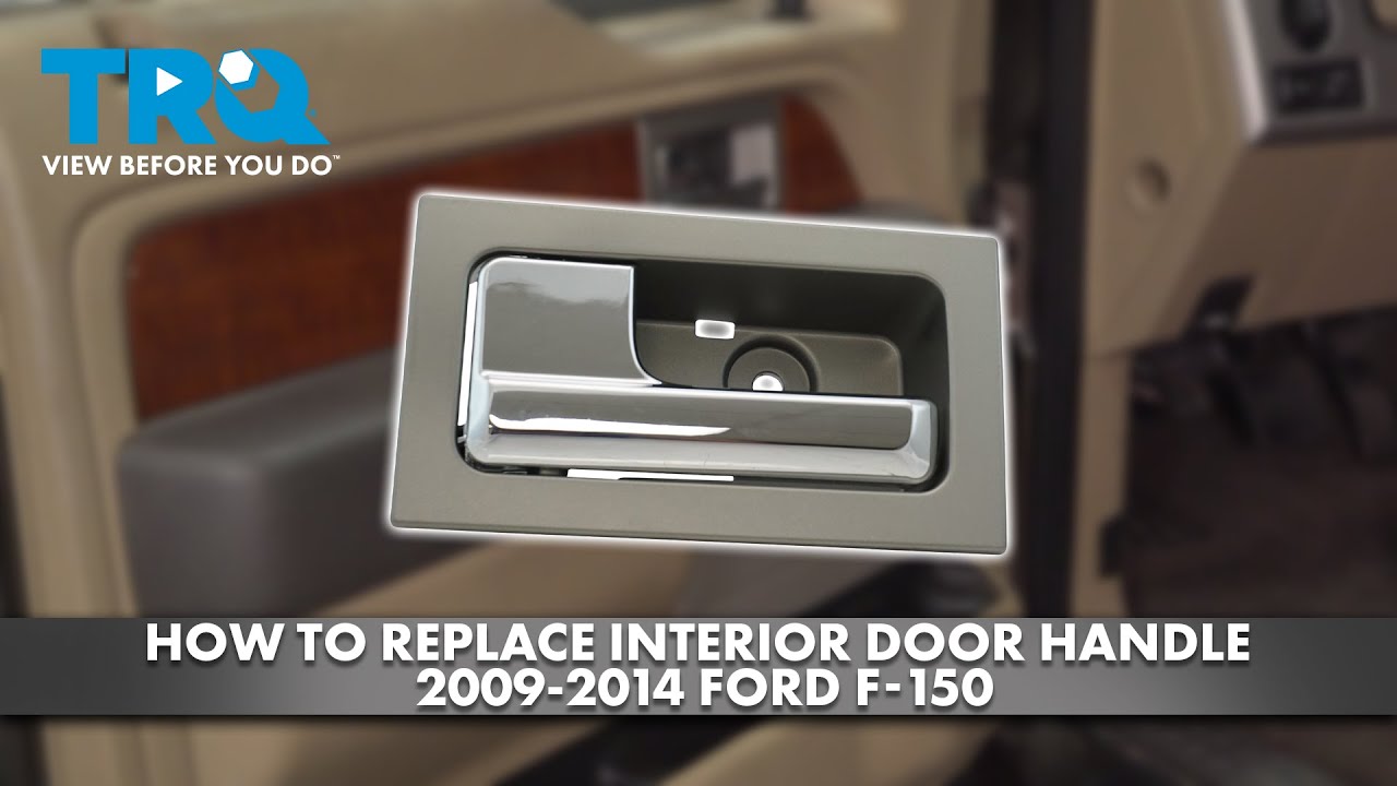 How to Replace Interior Door Handles 20092014 Ford F150 1A Auto