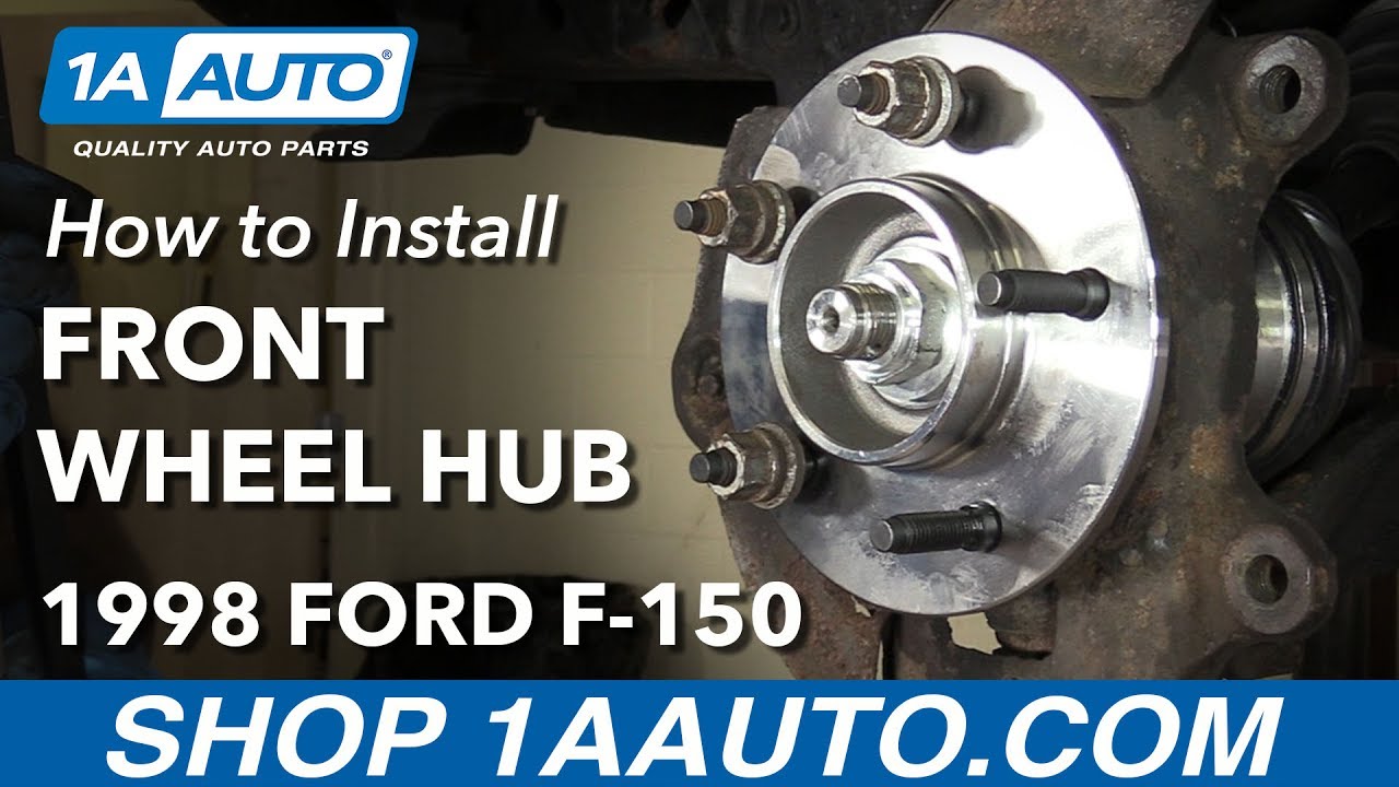 How to Replace Front Wheel Bearing Hub Assembly 9799 Ford F150 1A Auto