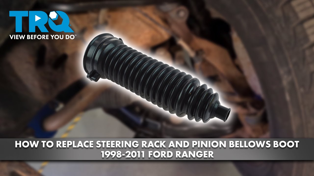 How to Replace Steering Rack and Pinion Bellows Boot 19982011 Ford