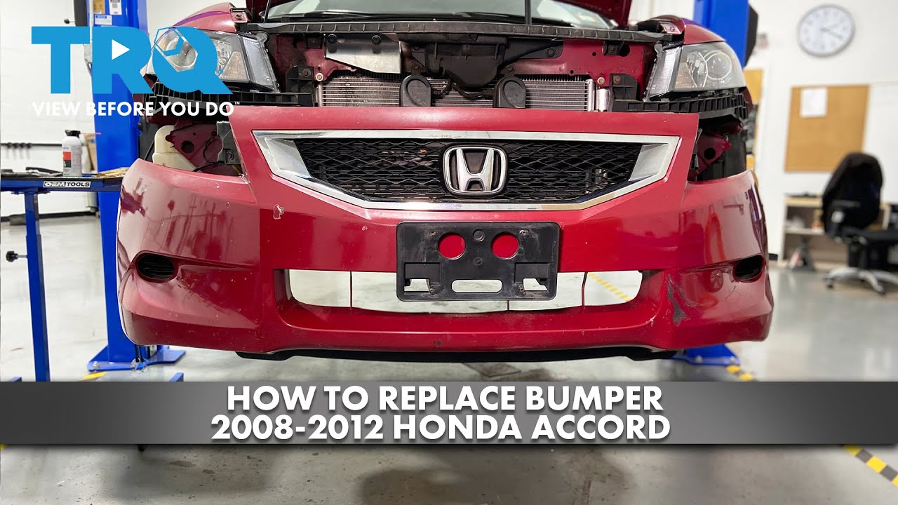 How to Replace Bumper 20082012 Honda Accord 1A Auto