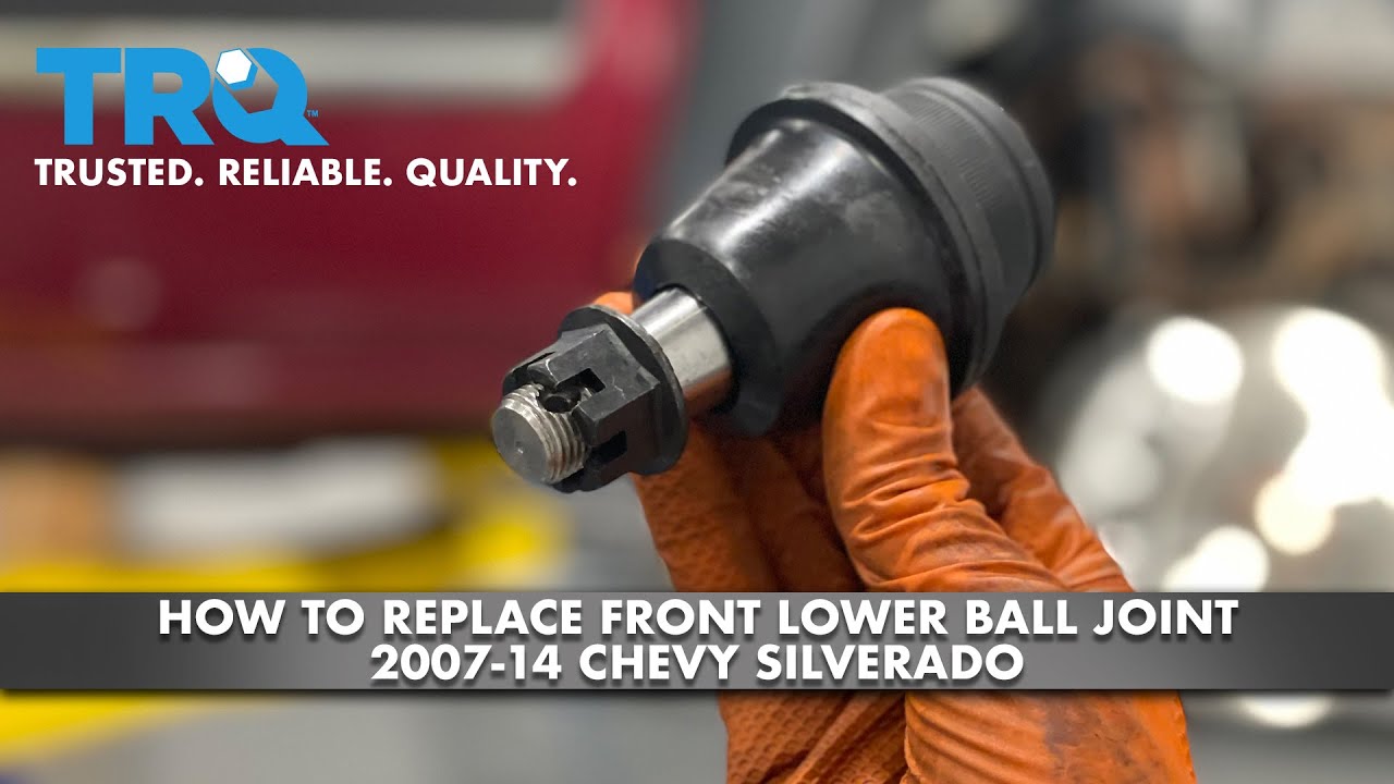 How to Replace Lower Ball Joint 200714 Chevy Silverado 1A Auto