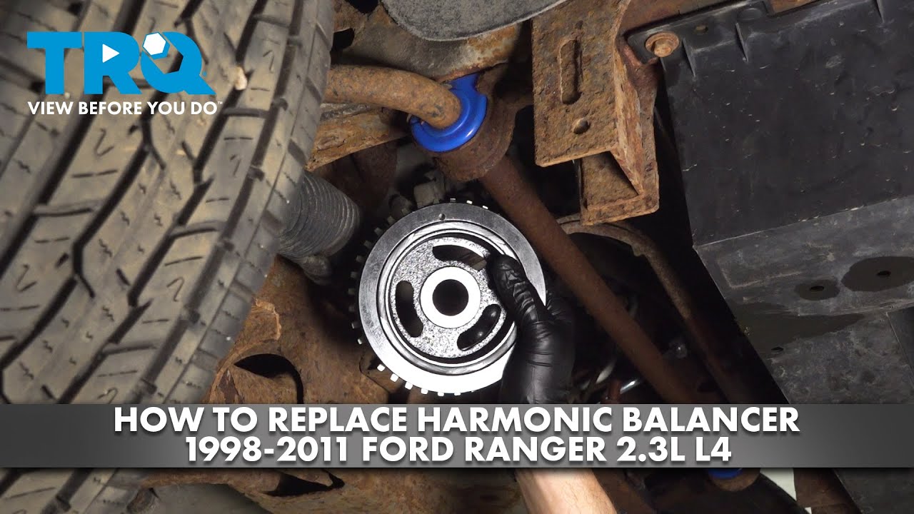 V6 3.5L 3.7L Harmonic Balancer A-Premium Engine Harmonic Balancer For Ford Explorer, Edge, Lincoln Continental, Mazda CX-9 & More (V6 3.5L 3.7L) Ford Explorer Edge Fusion Taurus Balancer - View #3