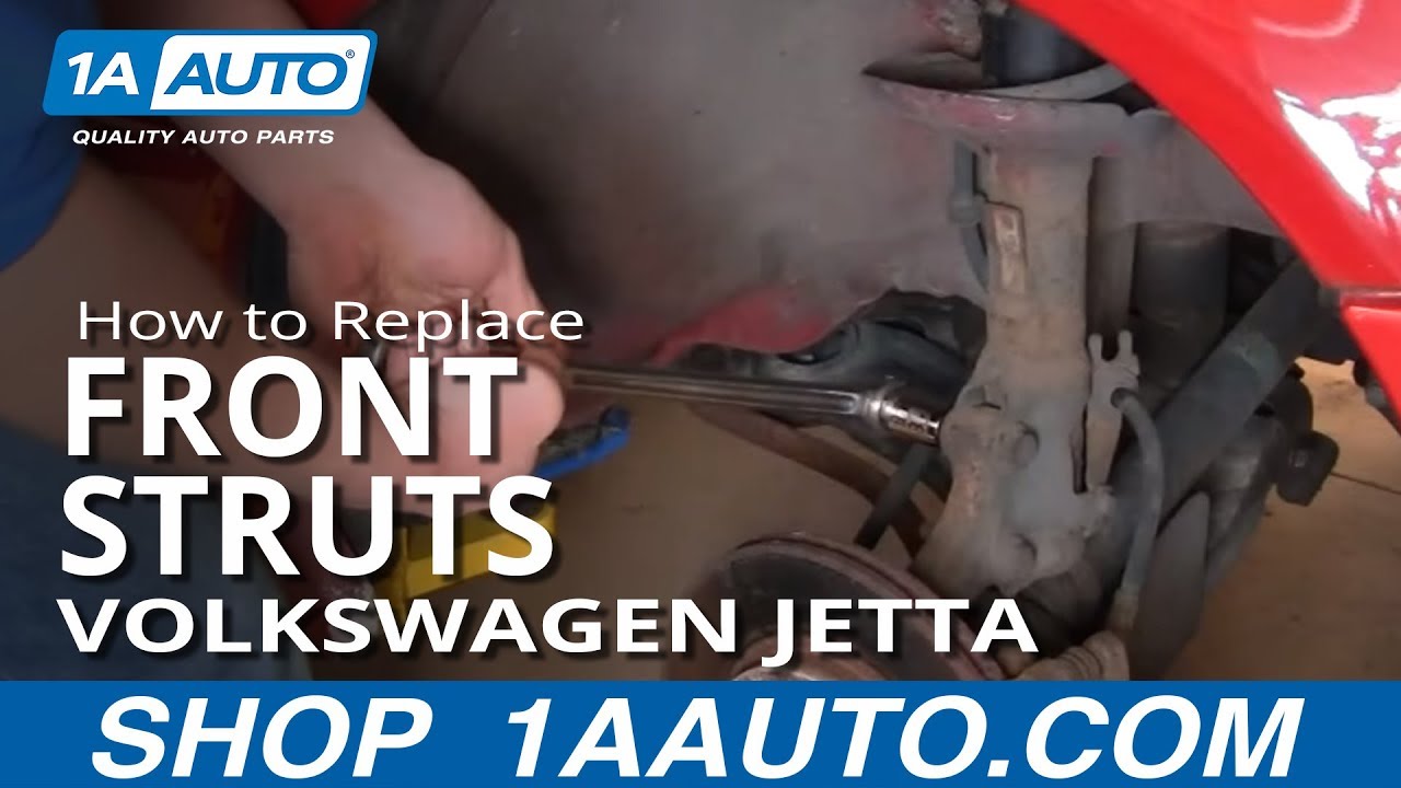 How to Replace Front Struts 199698 Volkswagen Jetta 1A Auto
