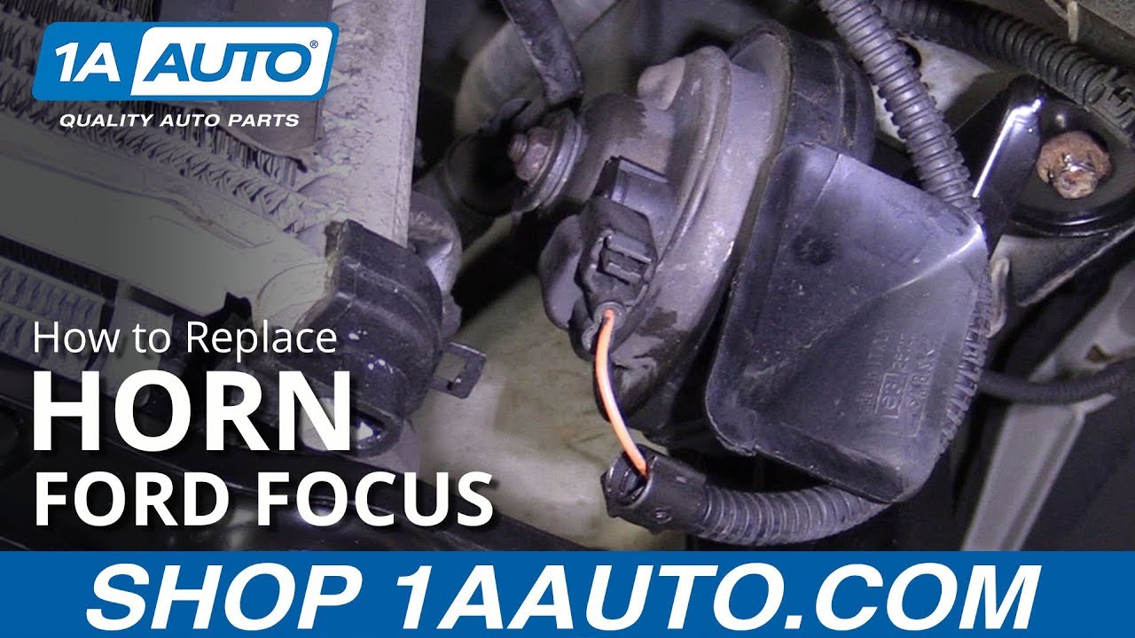 How to Replace Horn 200007 Ford Focus 1A Auto