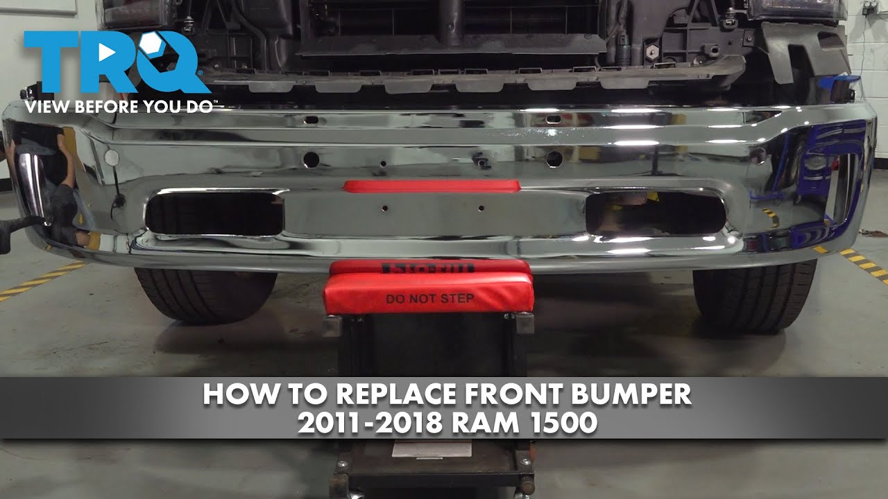 How to Replace Front Bumper 20112018 Dodge Ram 1500 1A Auto