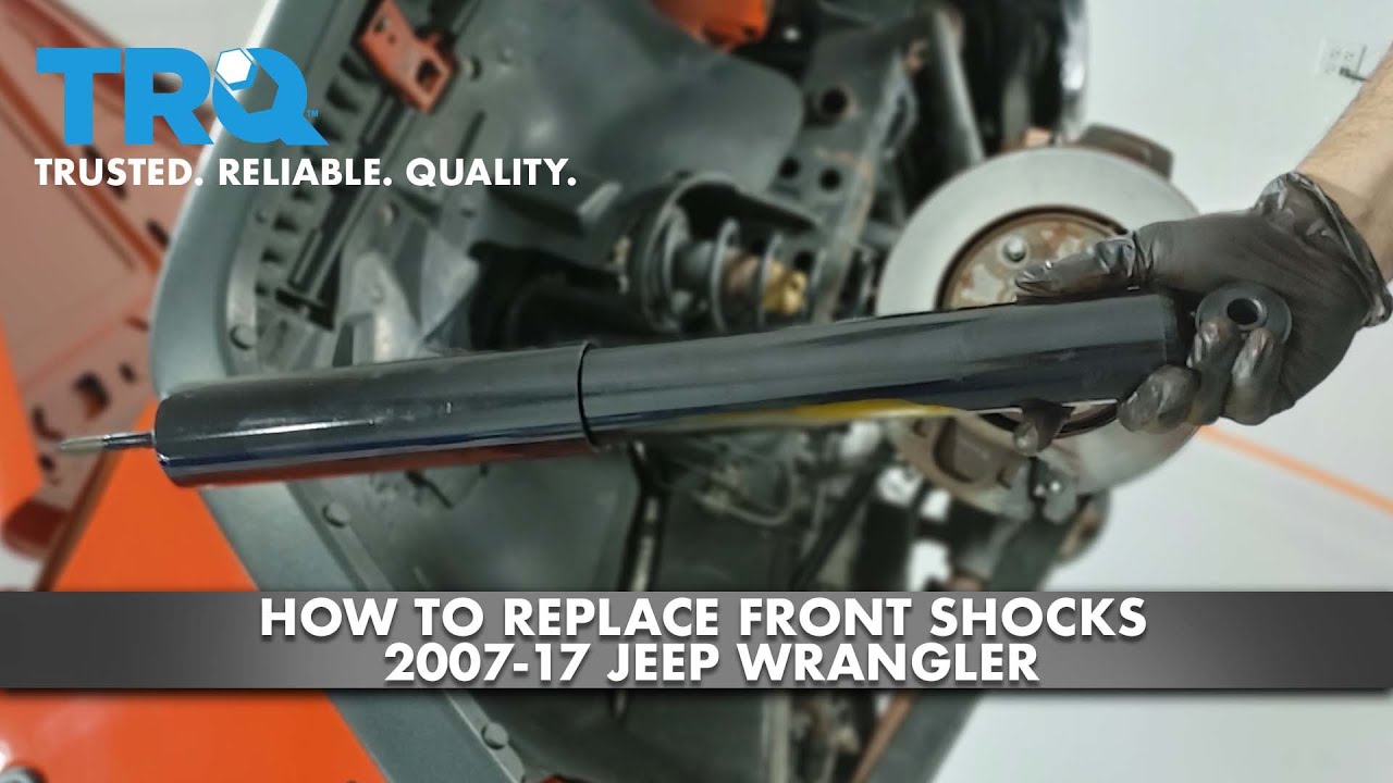 How To Replace Front Shocks 200717 Jeep Wrangler 1A Auto