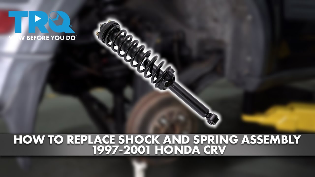 How to replace Shock Spring Assembly 1997-2001 Honda CRV | 1A Auto