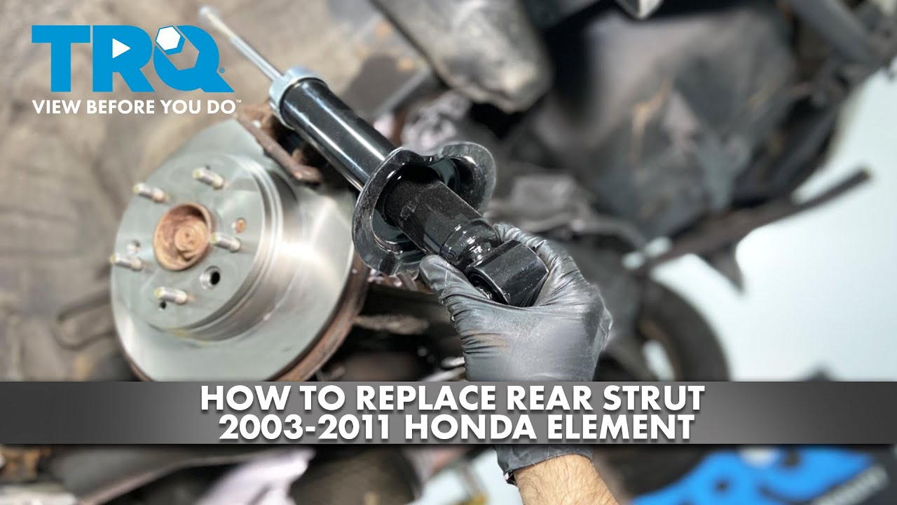 How to Replace Rear Strut 20032011 Honda Element 1A Auto