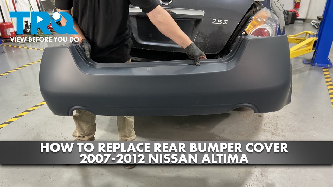 How to Replace Rear Bumper Cover 20072012 Nissan Altima 1A Auto