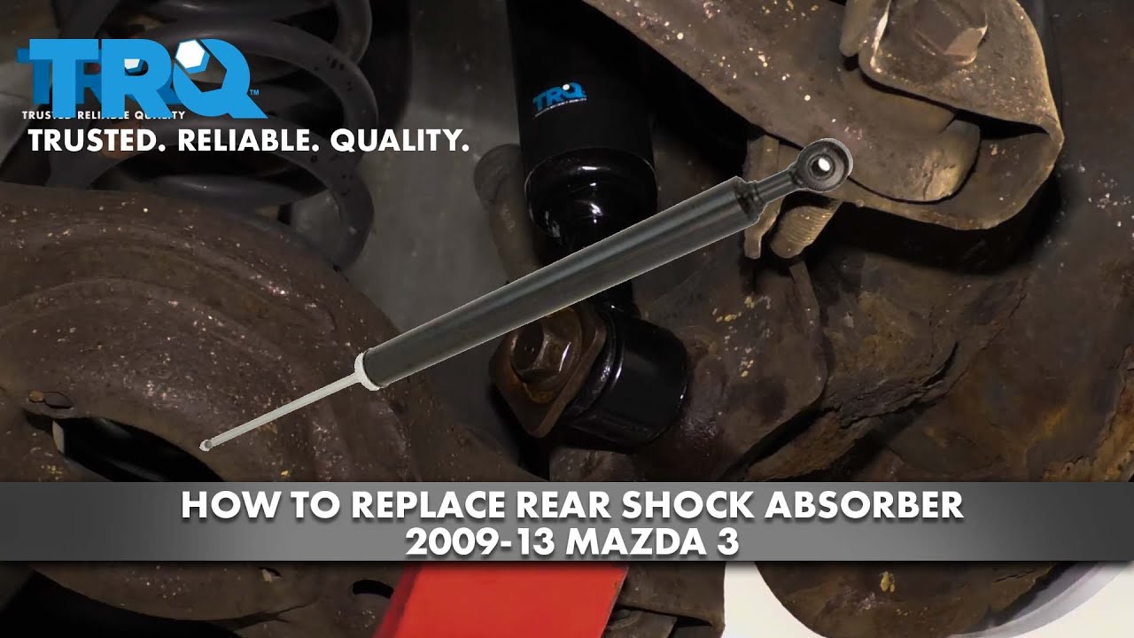 How to Replace Rear Shock 200813 Mazda 3 1A Auto