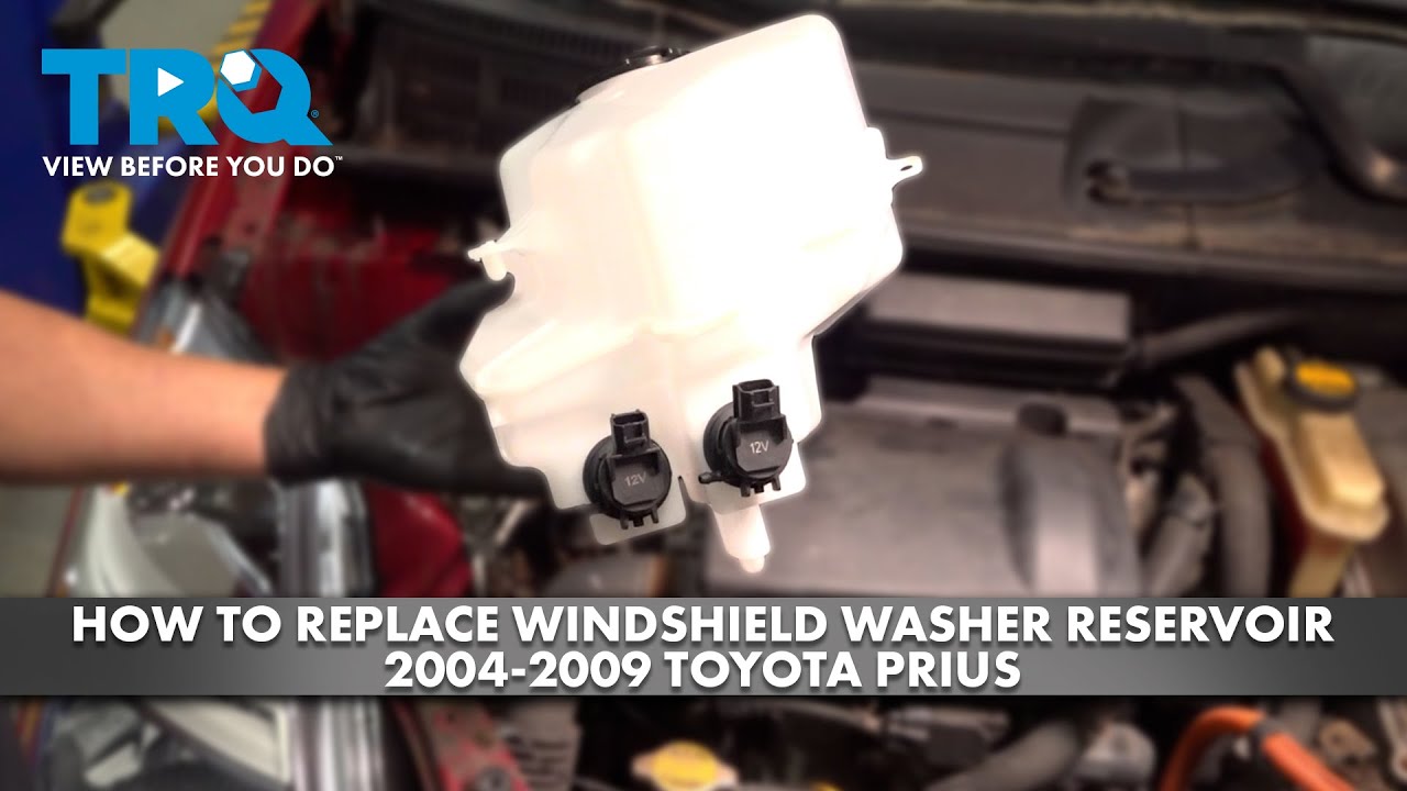 How to Replace Windshield Washer Reservoir 20042009 Toyota Prius 1A Auto