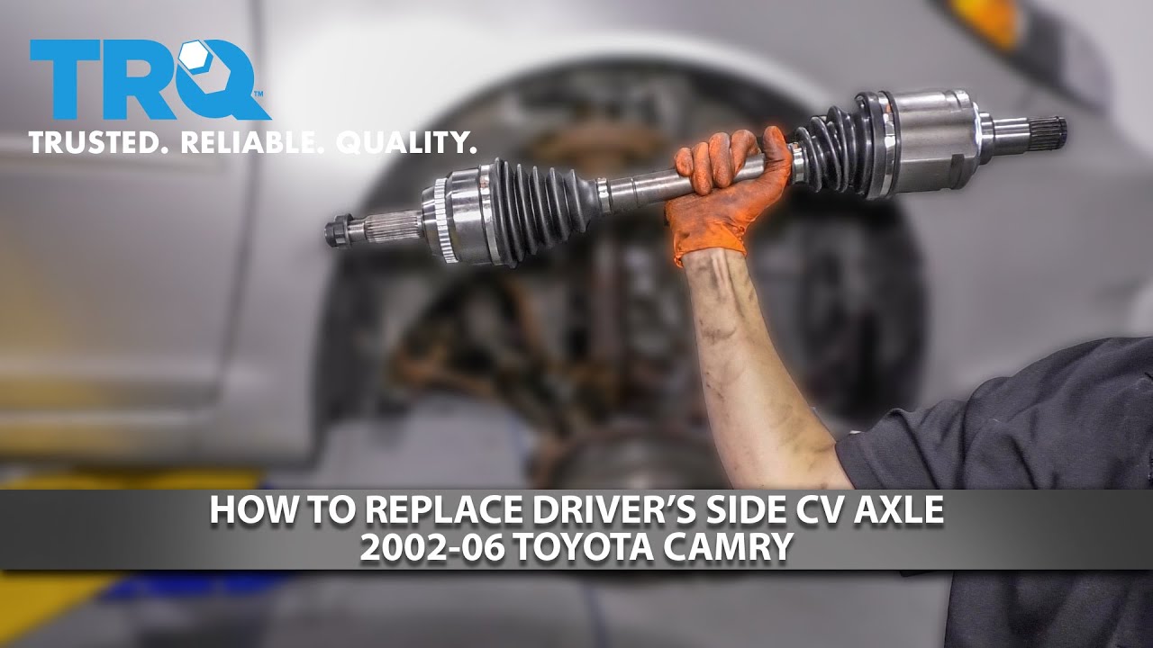 How to Replace Drivers Side CV Axle 2002-06 Toyota Camry | 1A Auto