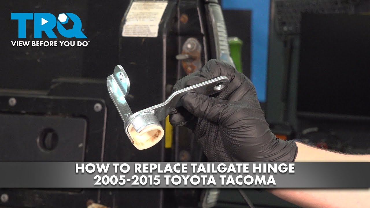How to Replace Tailgate Hinge 20052015 Toyota 1A Auto