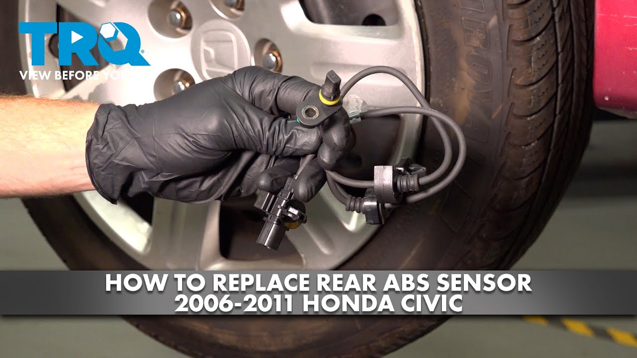 How to Replace Rear ABS Sensor 20062011 Honda Civic 1A Auto