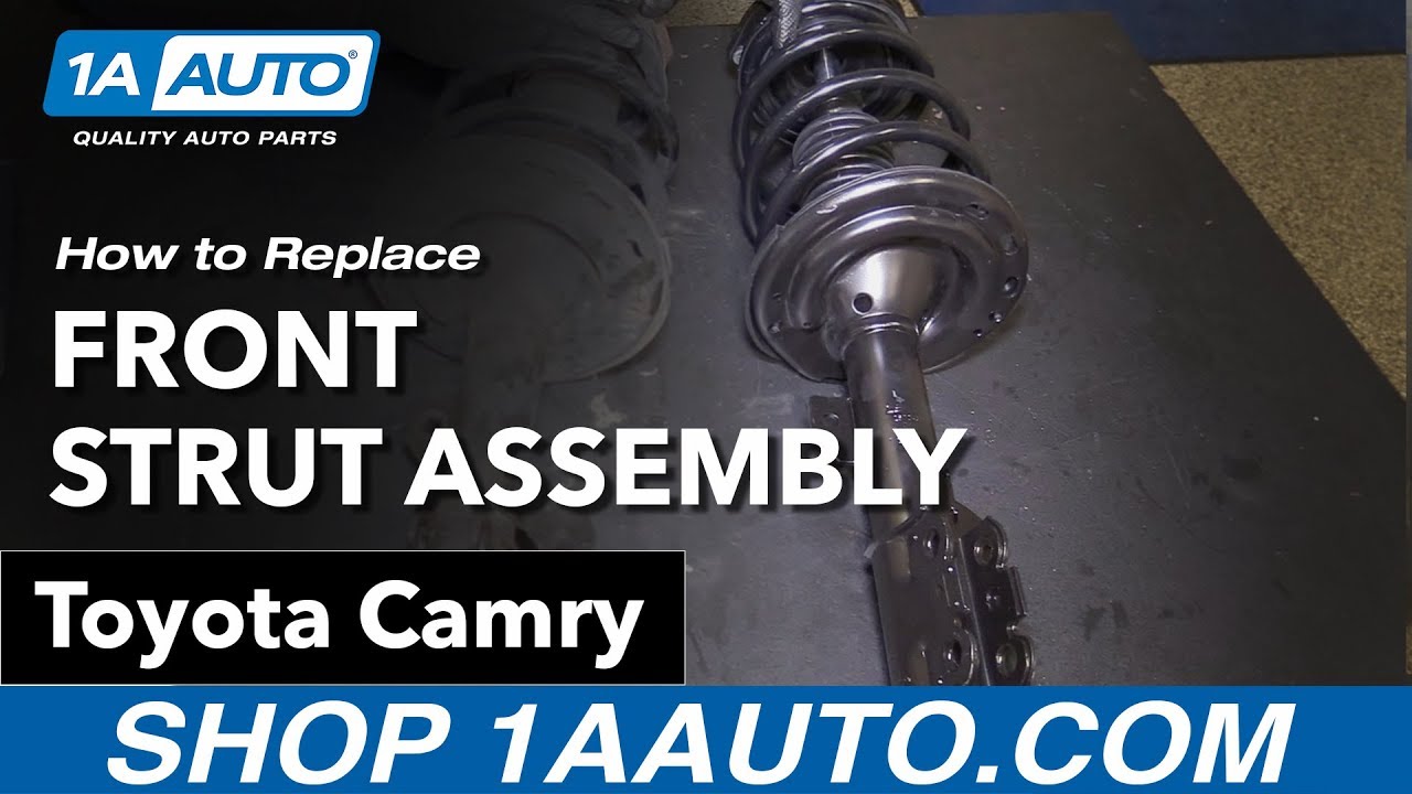 How to Replace Front Strut Assembly 200711 Toyota Camry 1A Auto