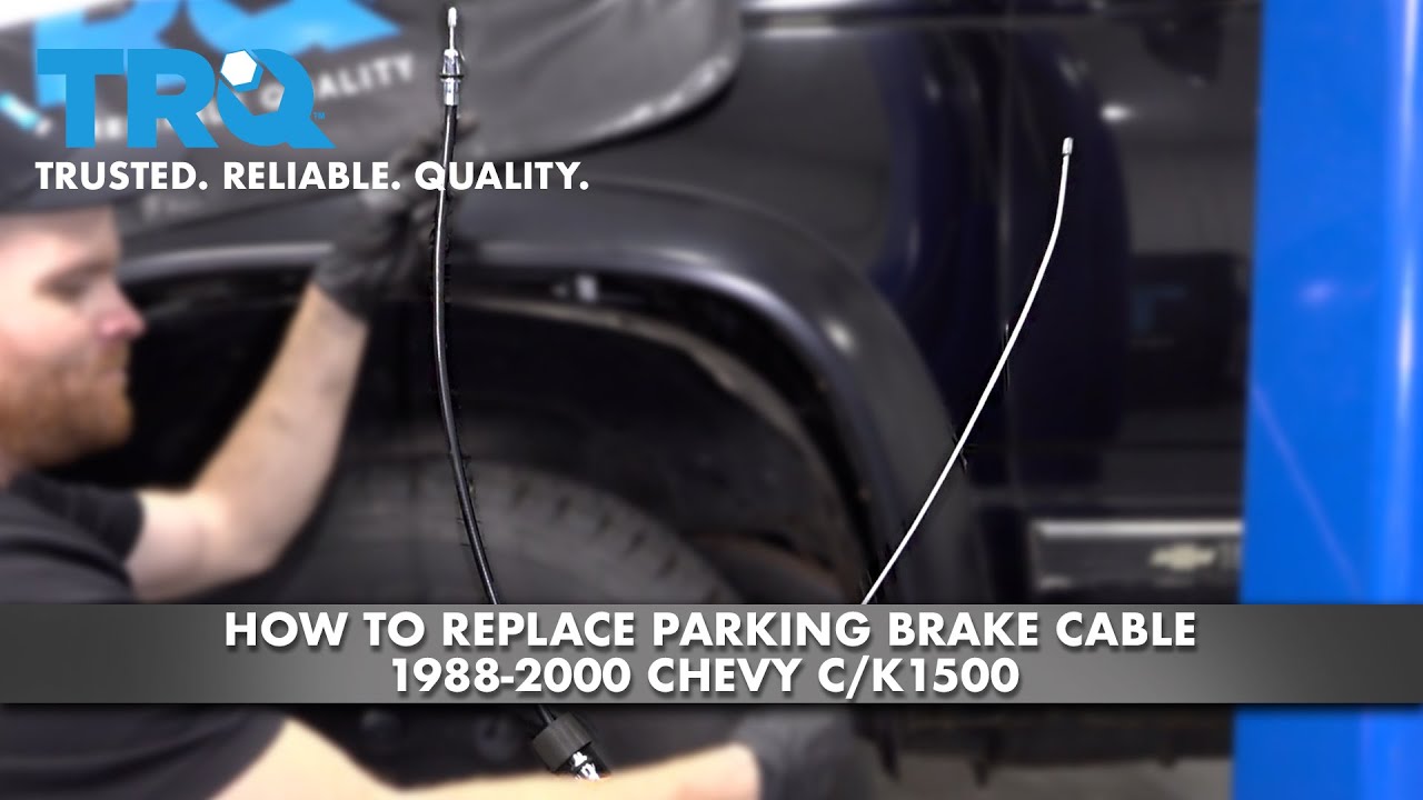 How To Replace Parking Brake Cable 19882000 Chevy CK1500 1A Auto