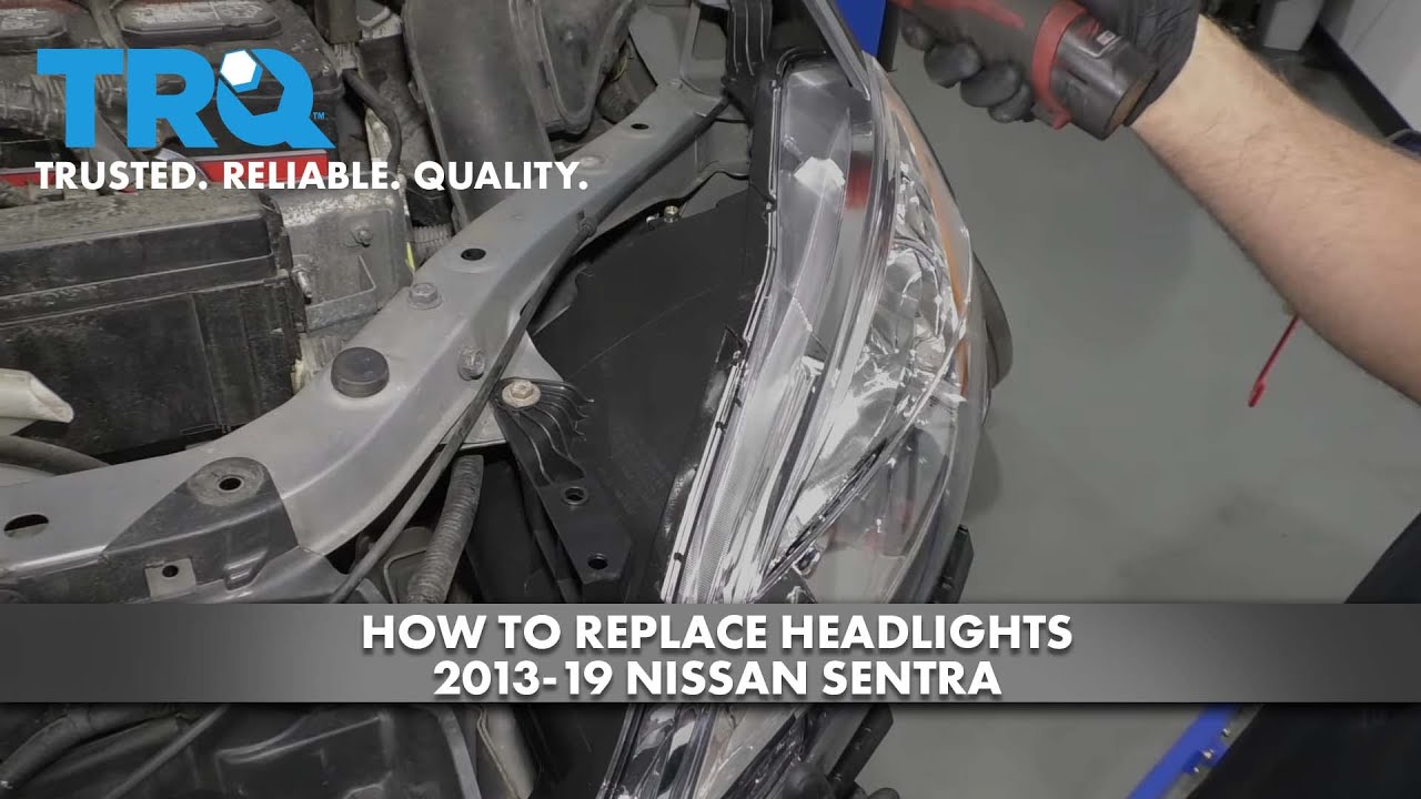 How to Replace Headlights 201319 Nissan Sentra 1A Auto