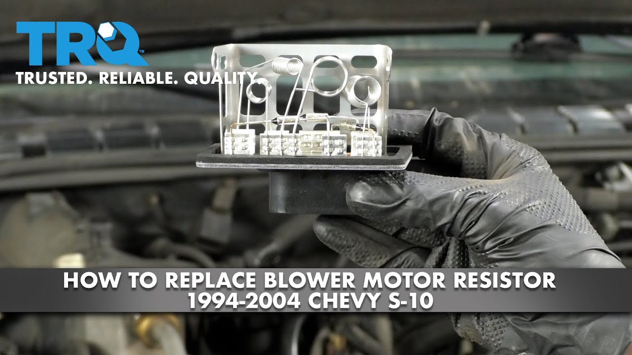 How to Replace Blower Motor Resistor 19942004 Chevy S10 1A Auto